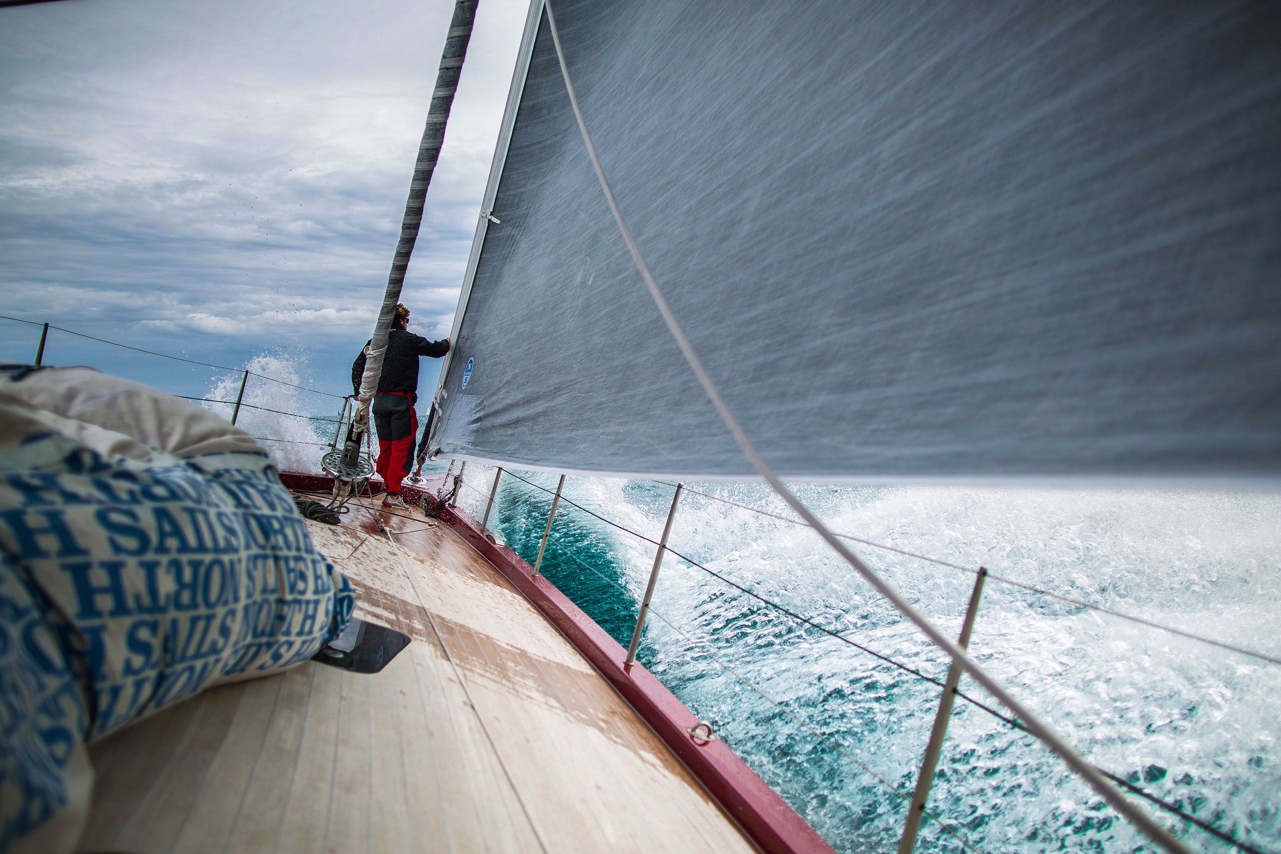 Régate à la voile à Marseille